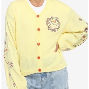 Pompompurin yellow cardigan